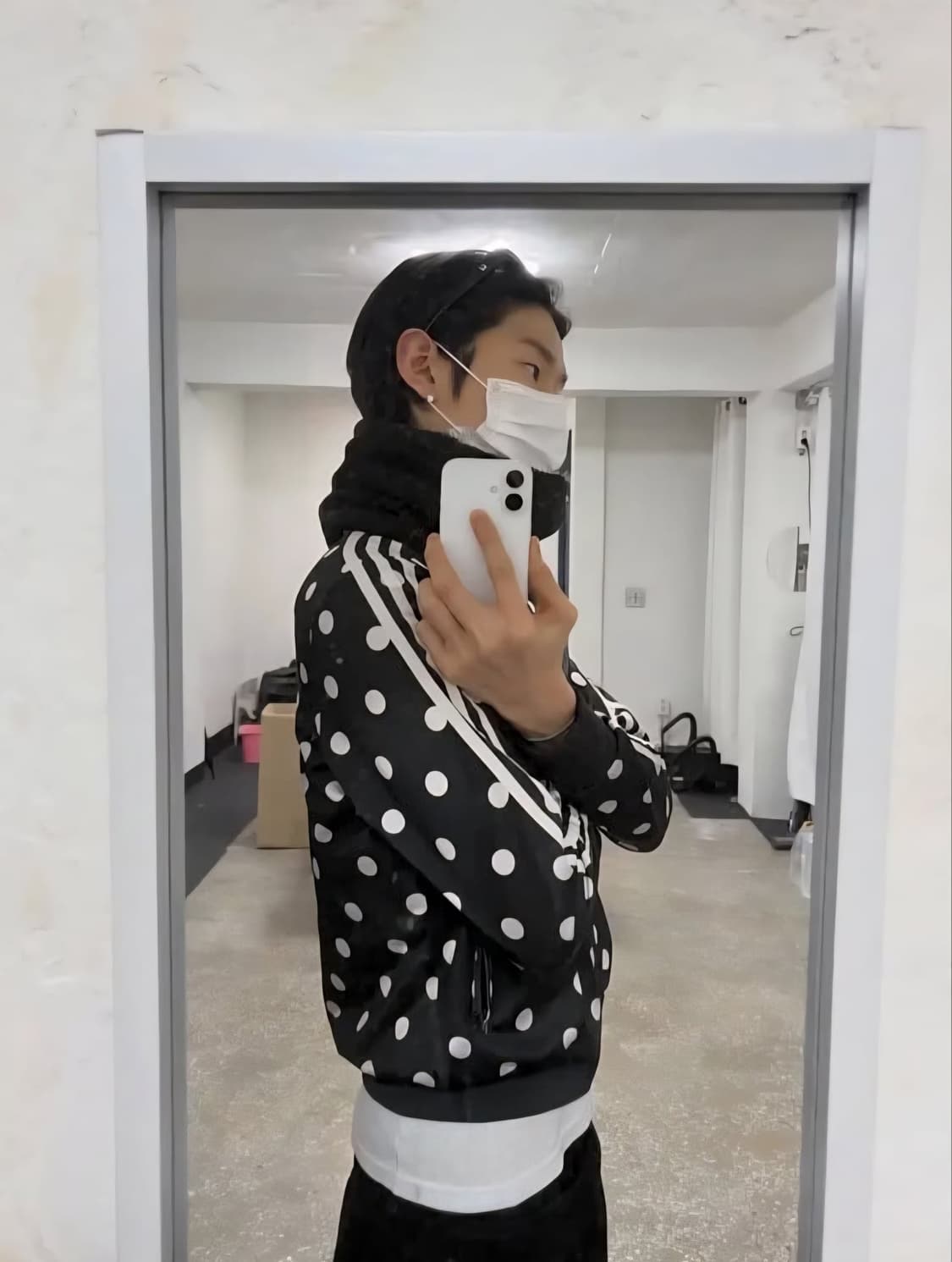 (나우아임영 착용) 아디다스 파이어버드 도트 땡땡이 져지 95 상품이미지2