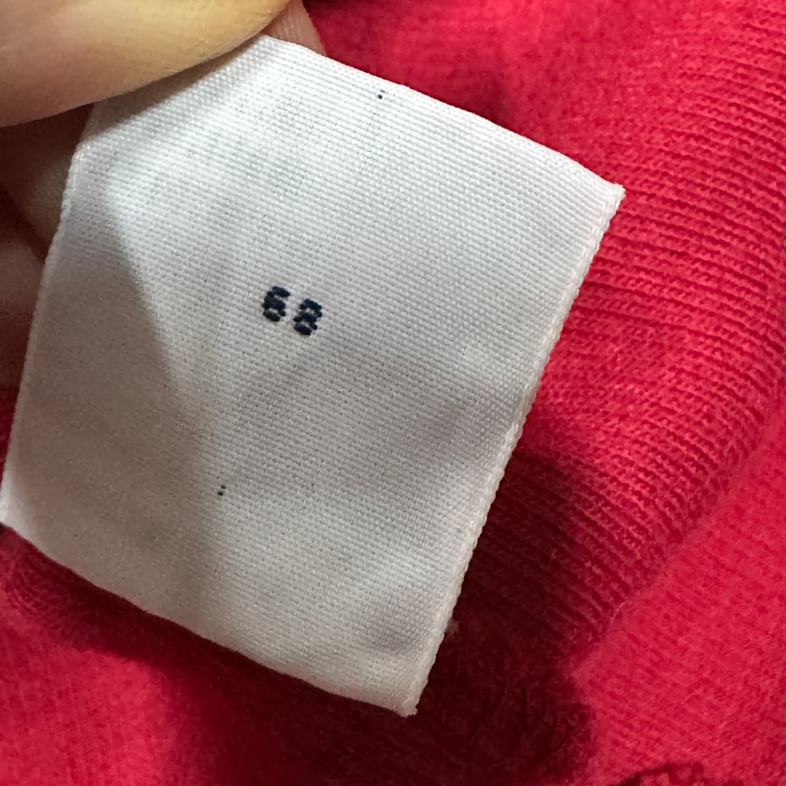 폴로랄프로렌 하프집업 코튼 니트 m 상품이미지4