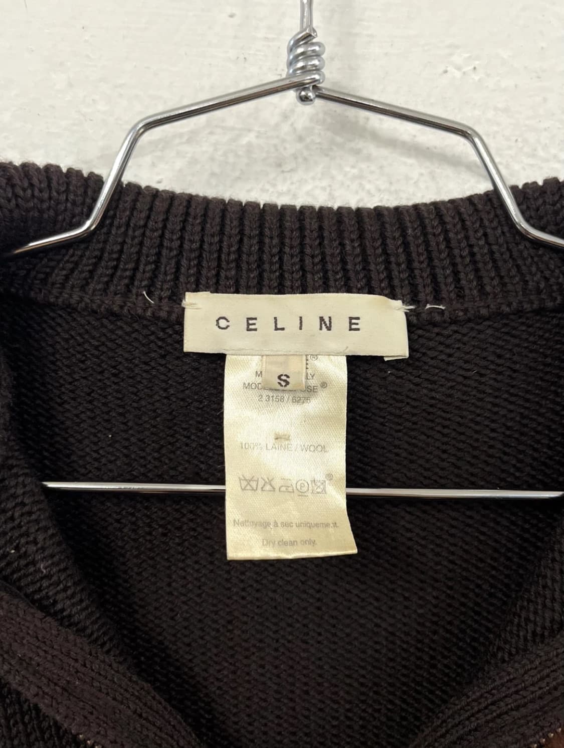 셀린느 피비파일로 니트 하프 집업 상품이미지5