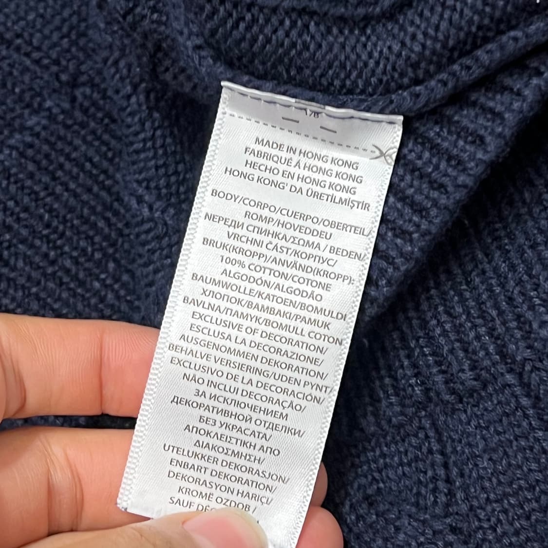 [100] 폴로 랄프로렌 반집업 니트 상품이미지4