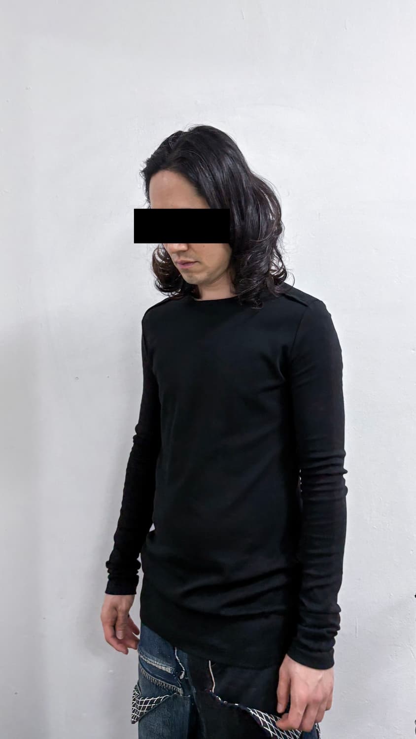 바인딩 숄더 슬림 롱 슬리브 SIZE 1 상품이미지8