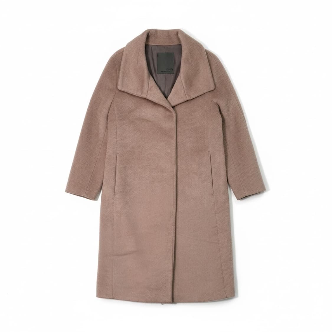 데코 그레이 핑크  울코트 S 상품이미지1