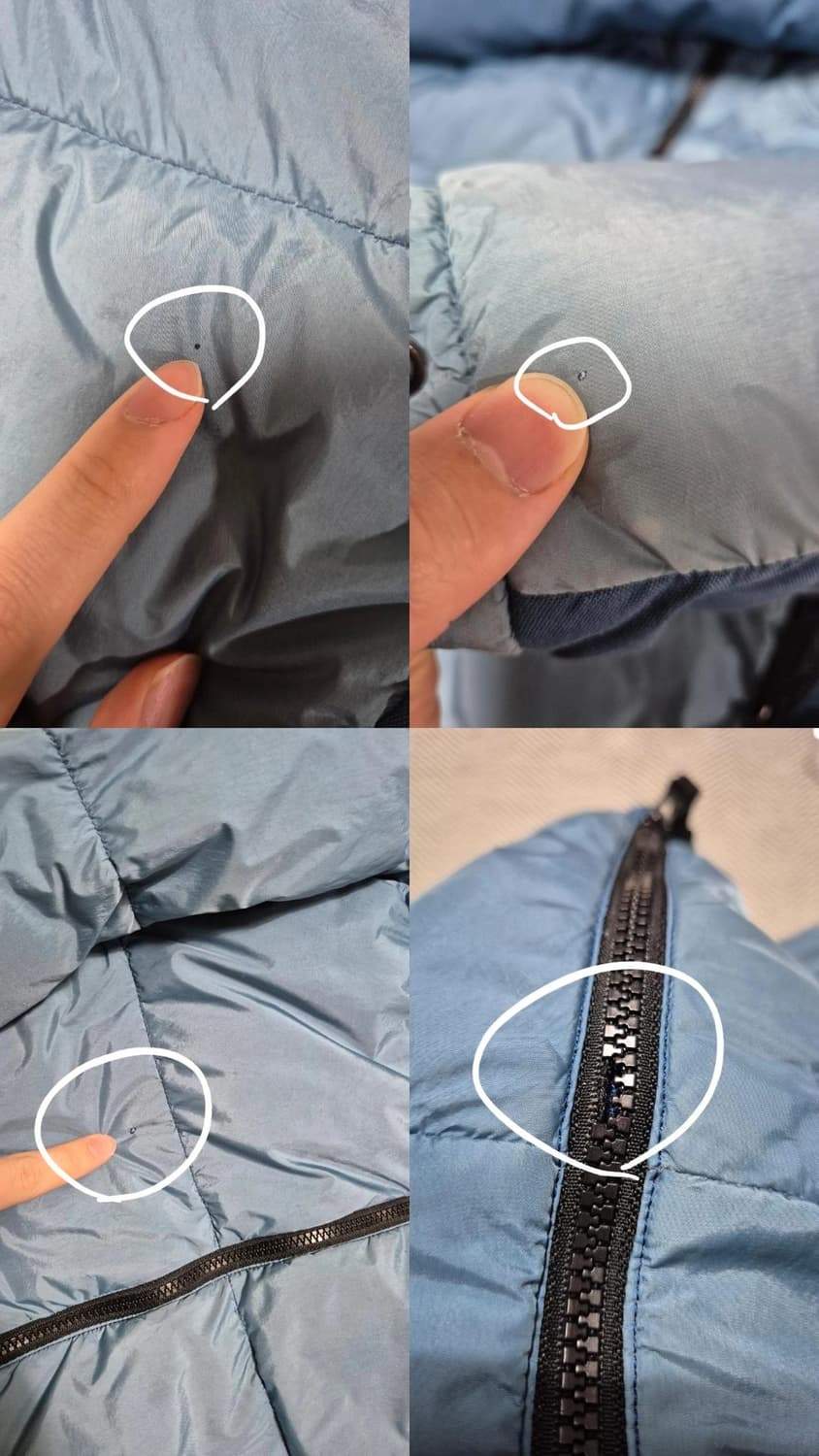 정품 스톤아일랜드 크링클랩스 패딩자켓 M-95 상품이미지8