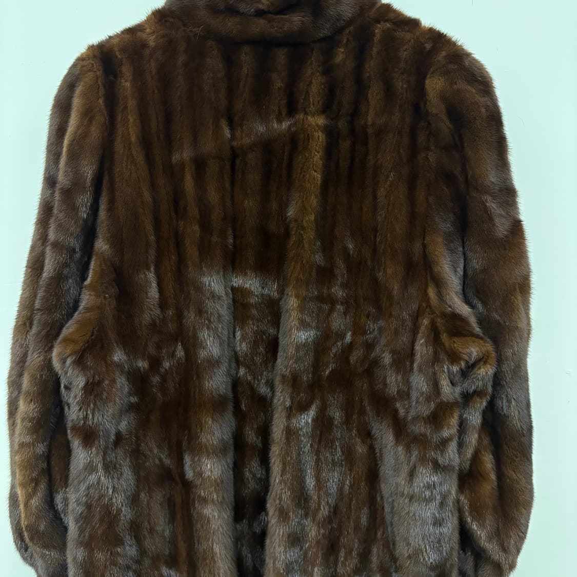 진도 JINDO 갈색 밍크 롱코트 여 M 상품이미지9