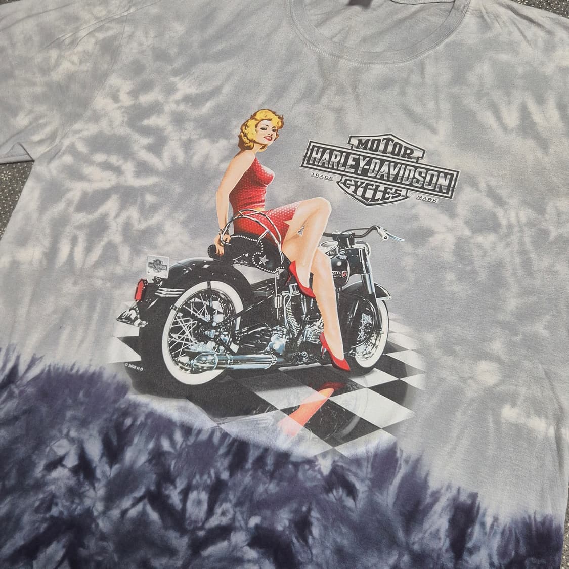 [L] 할리데이비슨 핀입걸 슬리브  -360 상품이미지2