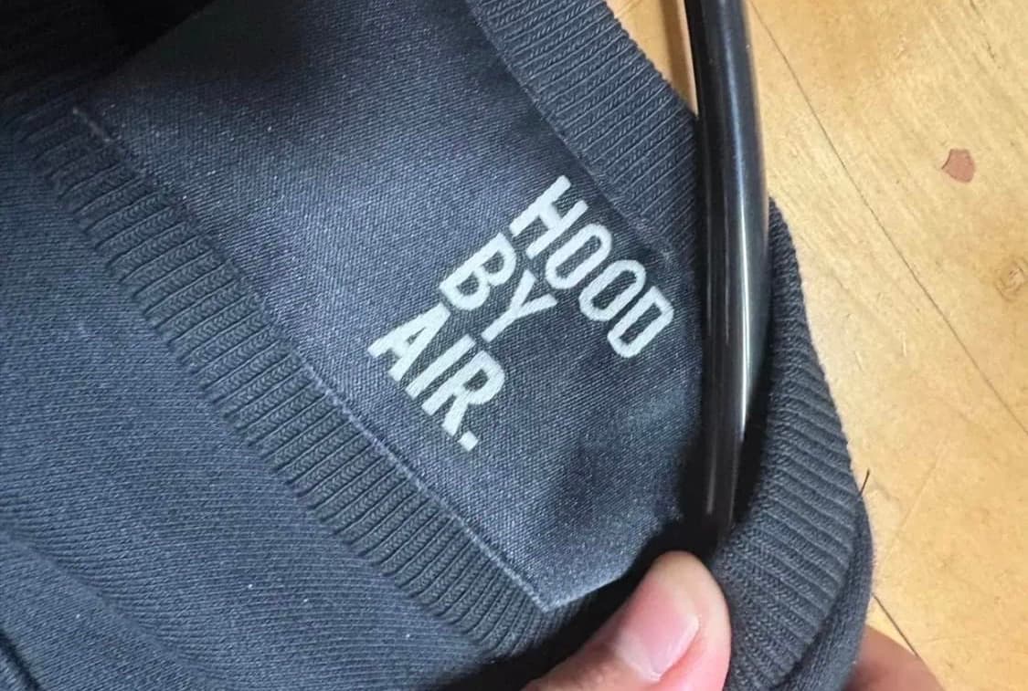 후드바이에어 지퍼 맨투맨 상품이미지5