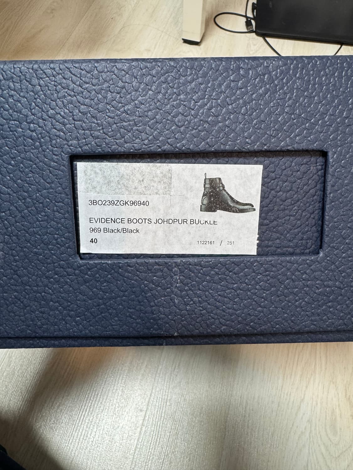 디올 남자 버클 앵클부츠 260사이즈 (40) 상품이미지4