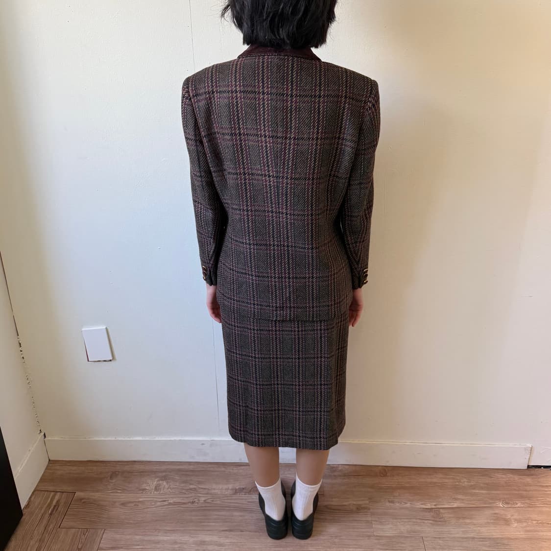 버버리 더블브레스트 셋업 상품이미지3