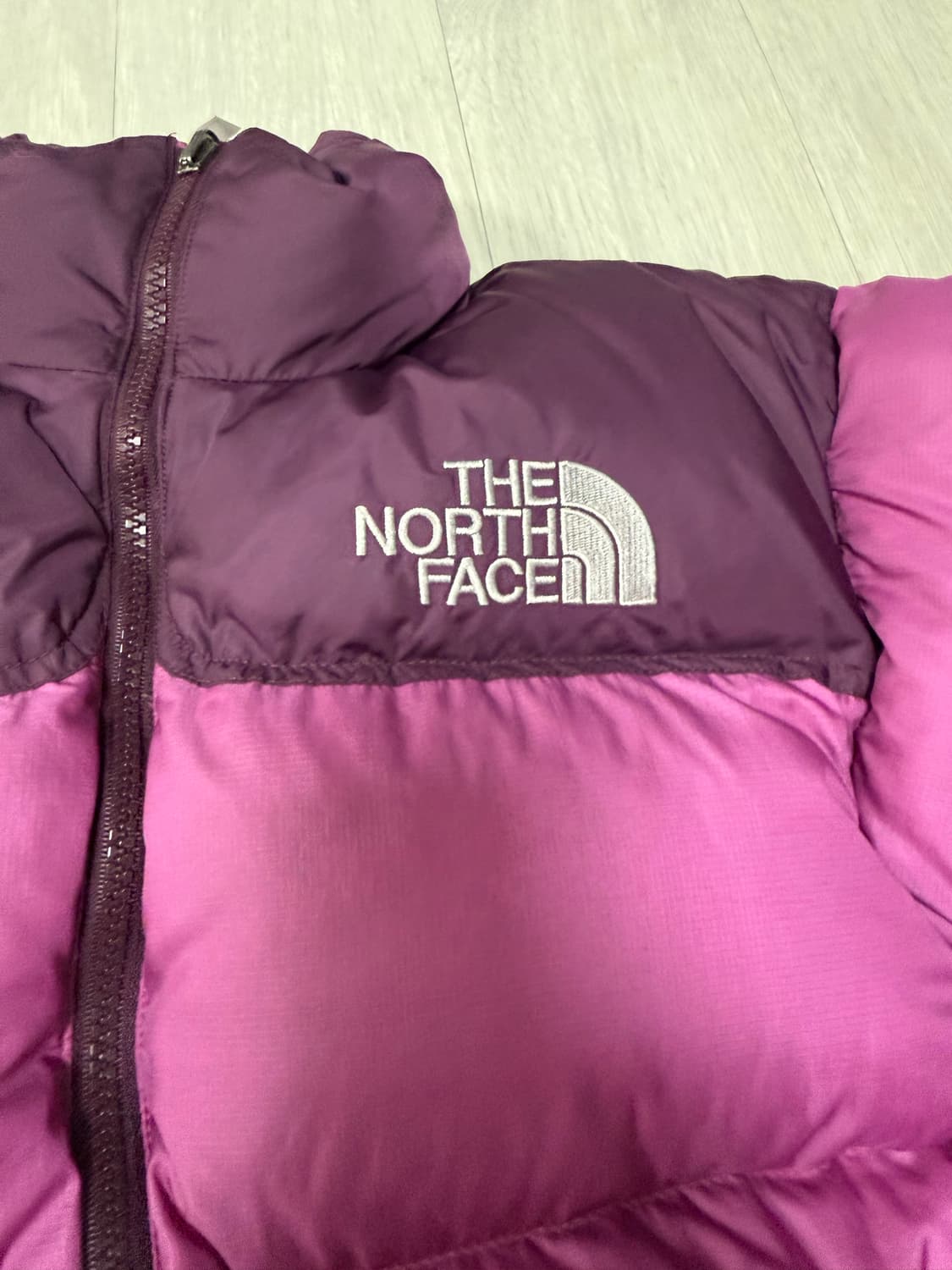 (XS)노스페이스 센터로고 중앙로고 700 눕시 다운 자켓 상품이미지4