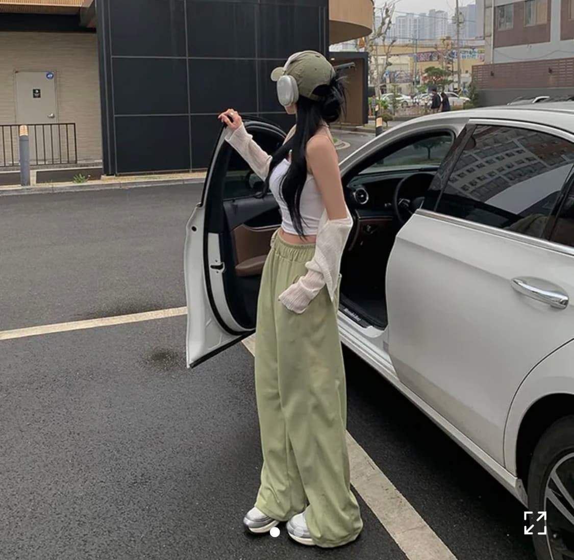 모디무드 트레이닝 팬츠 핑크 상품이미지1