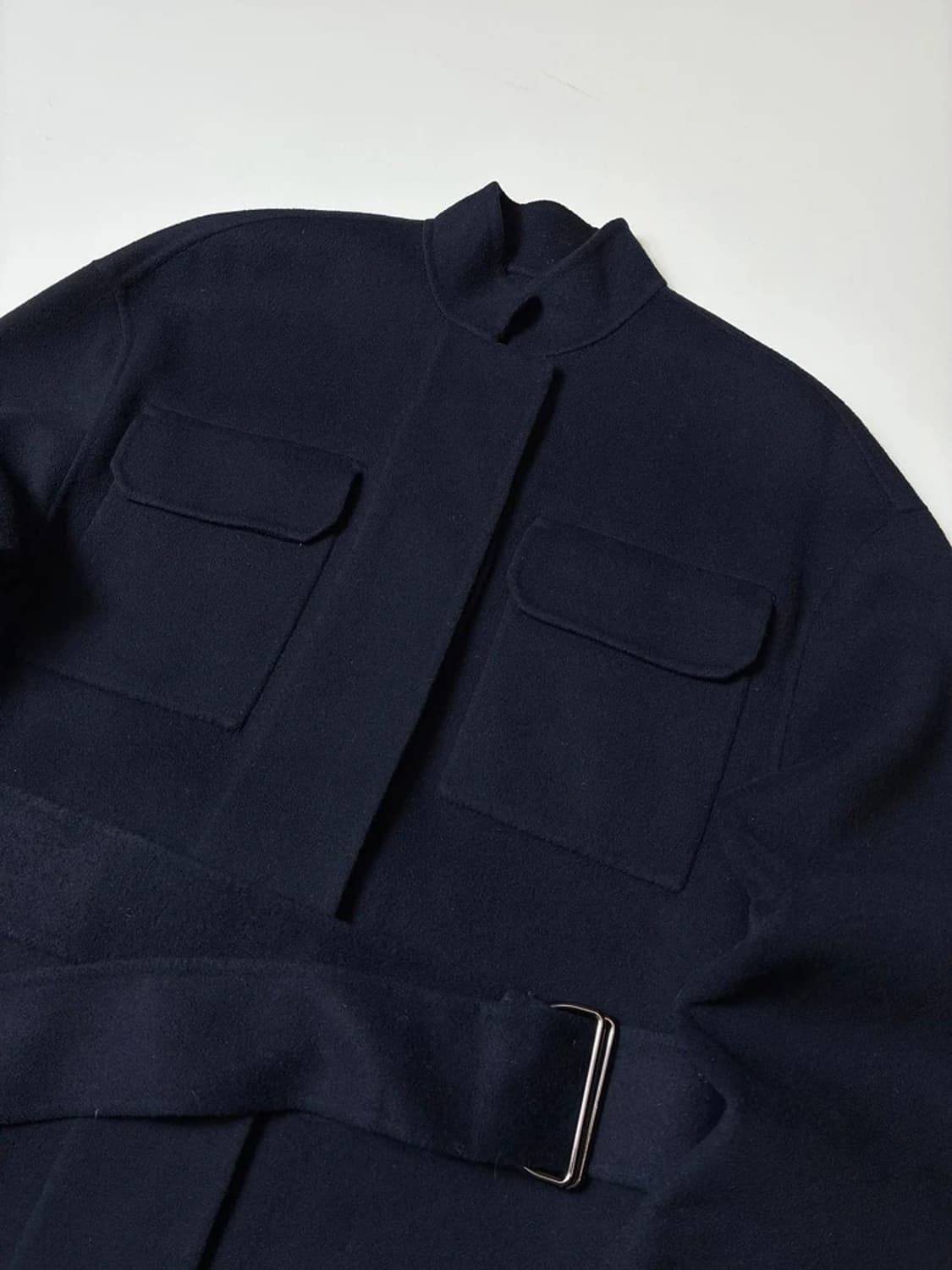 띠어리 22FW 캐시미어 블렌드 벨티드 자켓 PN8114 상품이미지2