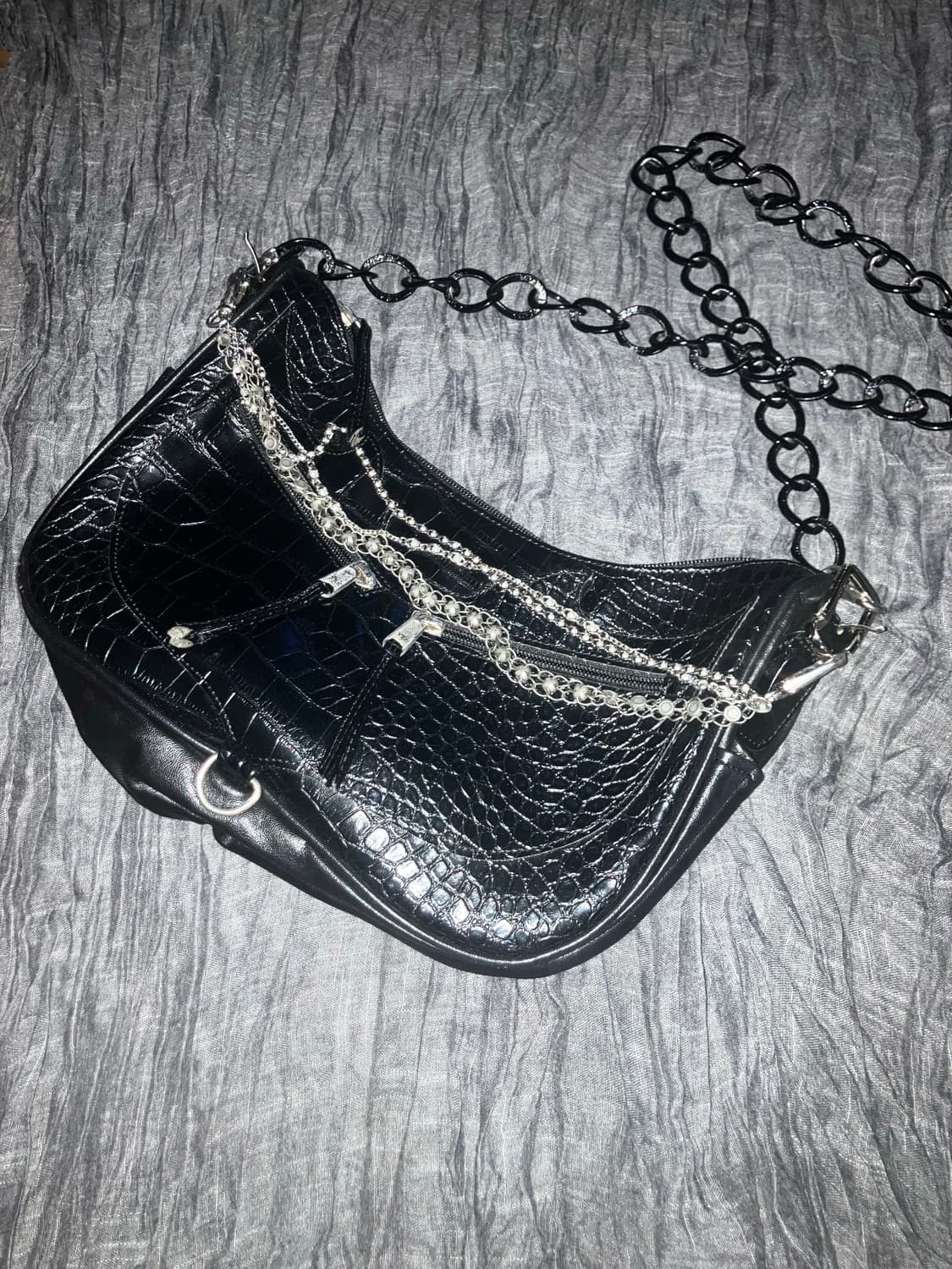 IUGAMAKARASTriple Chained Alligator Bag 상품이미지1