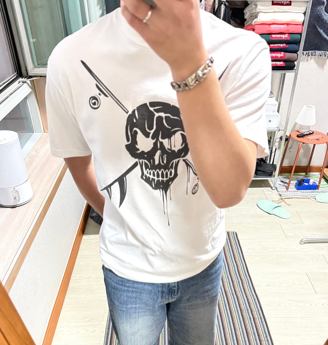 스투시 네이버후드 본야드 반팔 티셔츠 상품이미지1