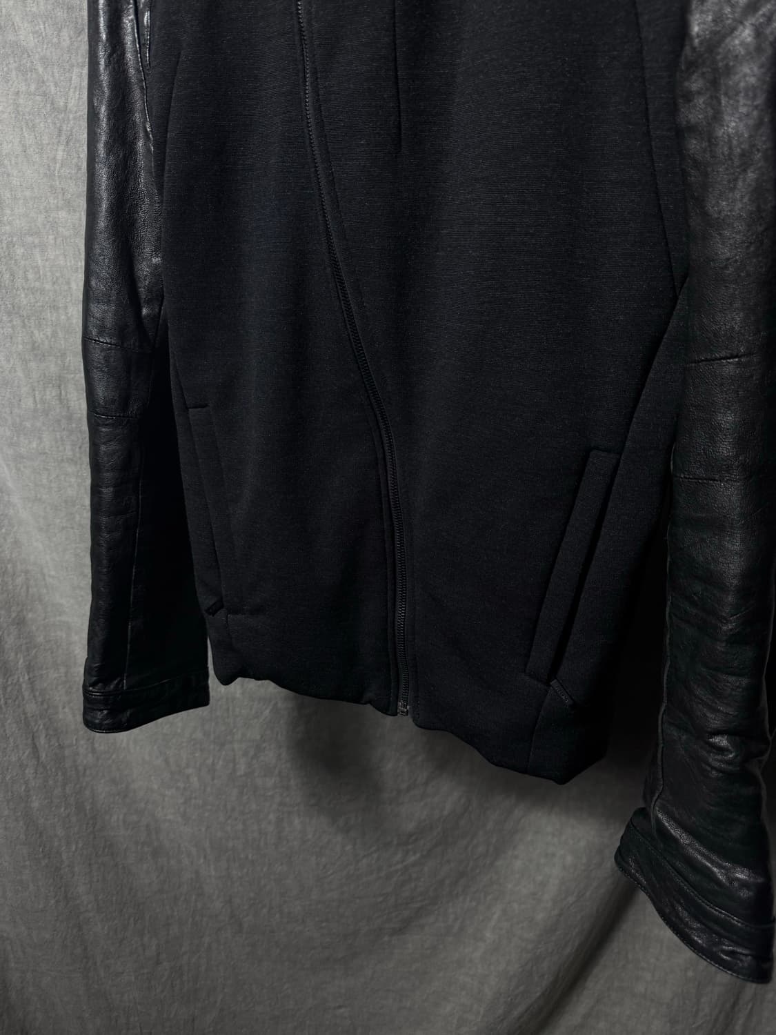 SYSTEM 암레더 비대칭 자켓 상품이미지3