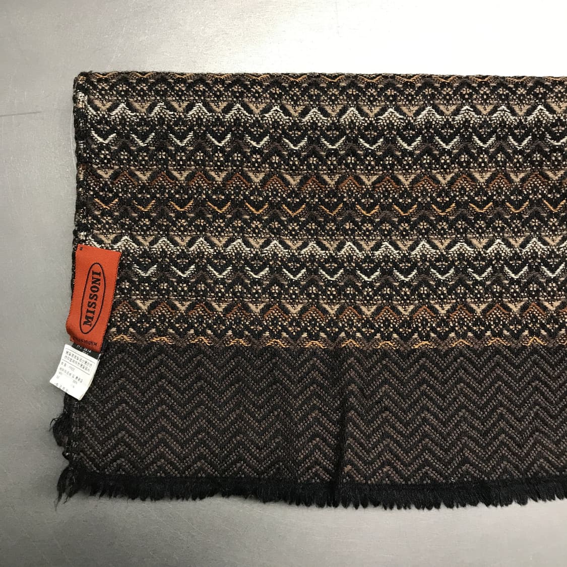 미쏘니 머플러 브라운 상품이미지3