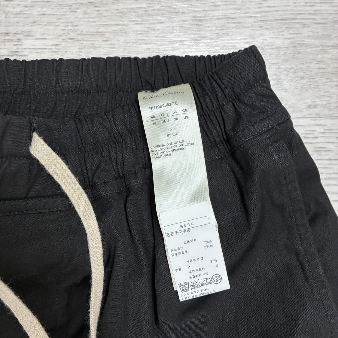 [46] 릭오웬스 카를로프 포드 쇼츠 상품이미지5