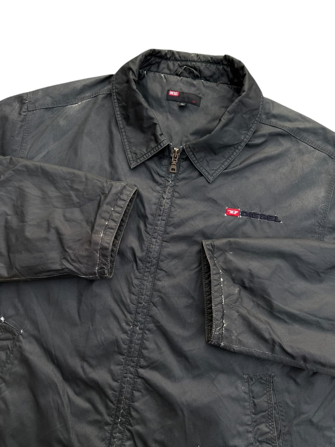 90s Diesel 디젤 스포티 코튼 나일론 자켓 상품이미지2