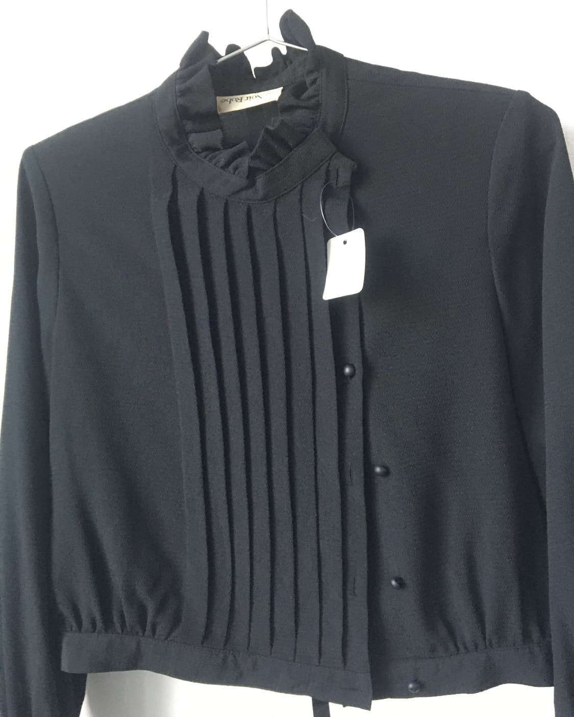 Pleats high neck blouse 상품이미지3
