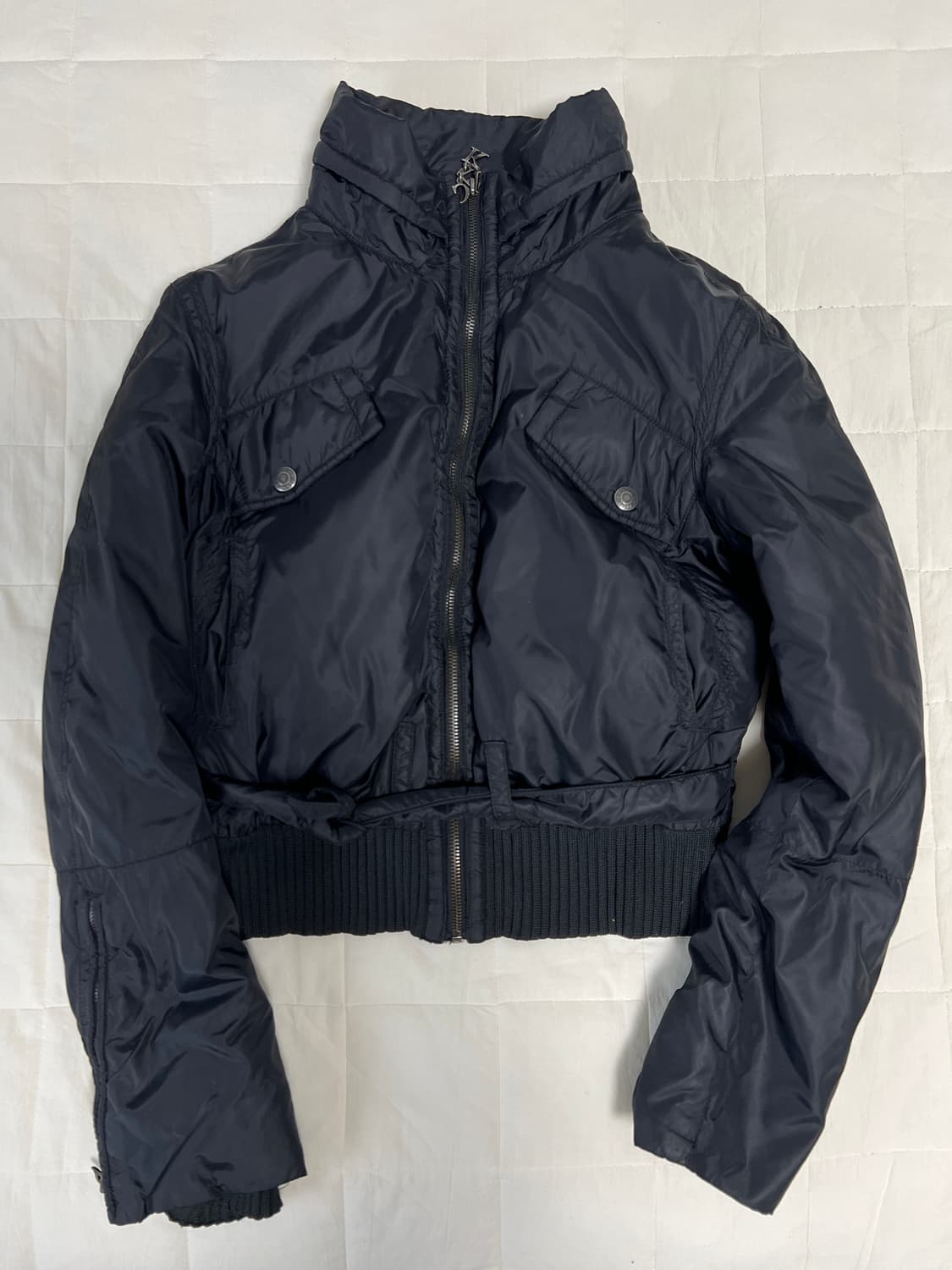 캘빈클라인 크롭 패딩 자켓 상품이미지1