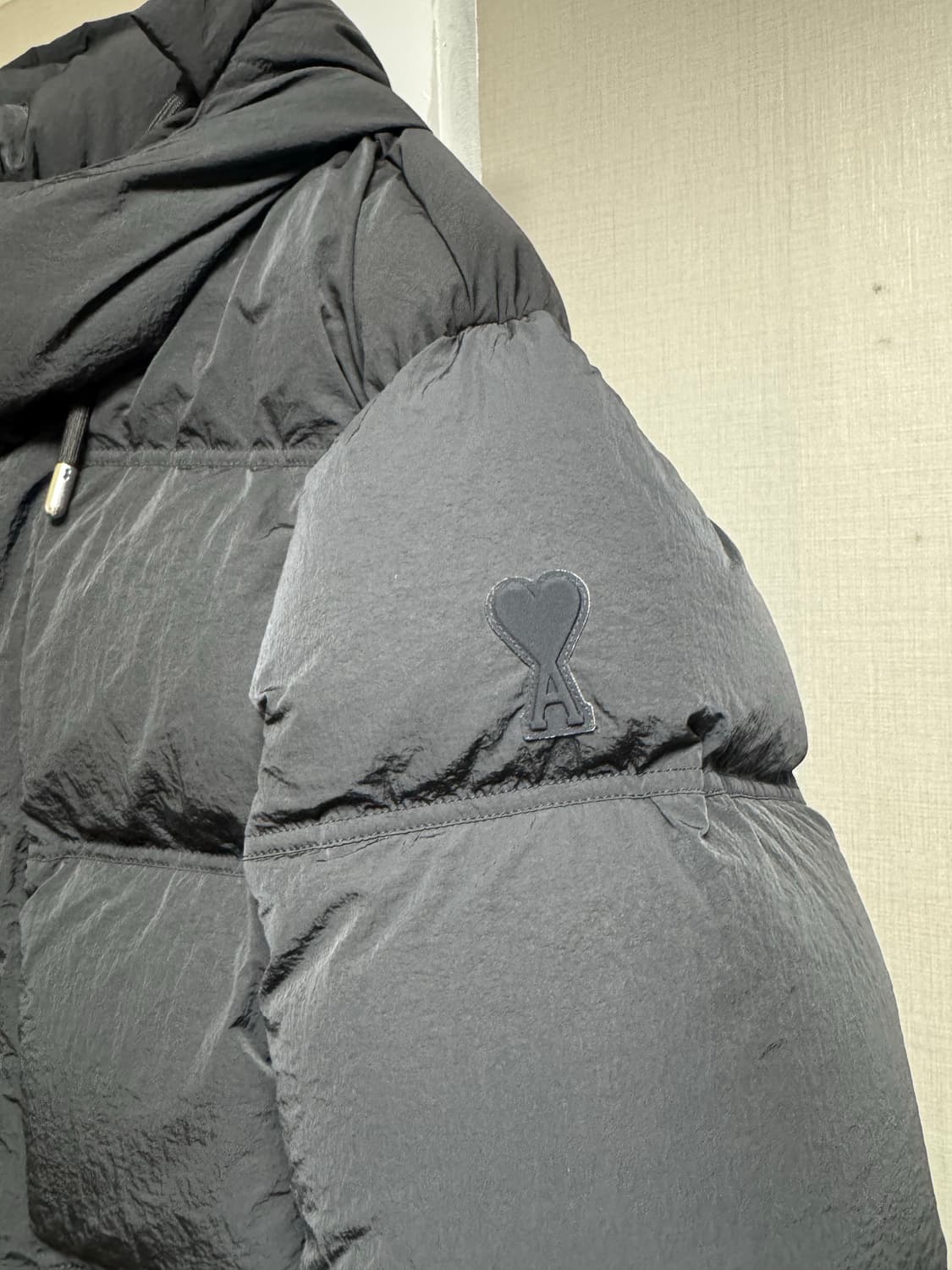 ami 아미 패딩 하트패치 s사이즈 상품이미지4