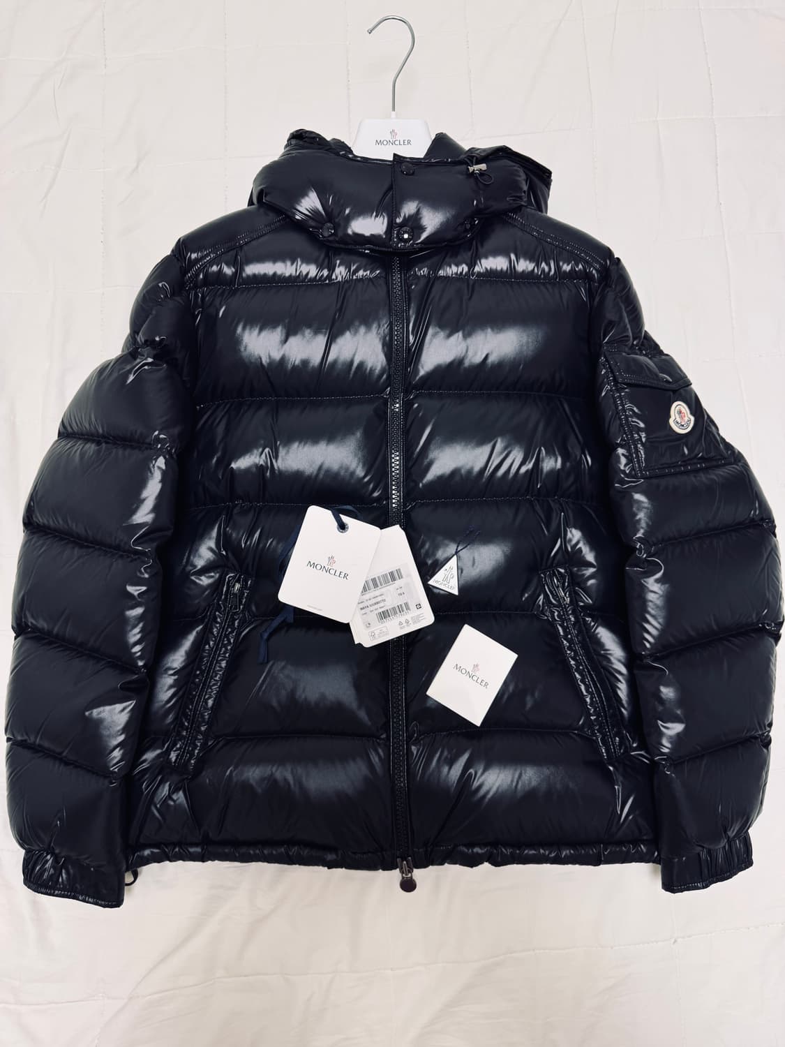 (6사이즈,새상품)몽클레어 마야 Maya 블랙 상품이미지3