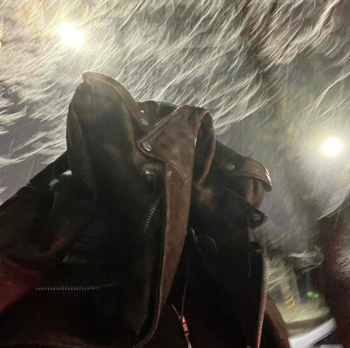 고스트 라이더 자켓 소가죽 에이징워싱 상품이미지5