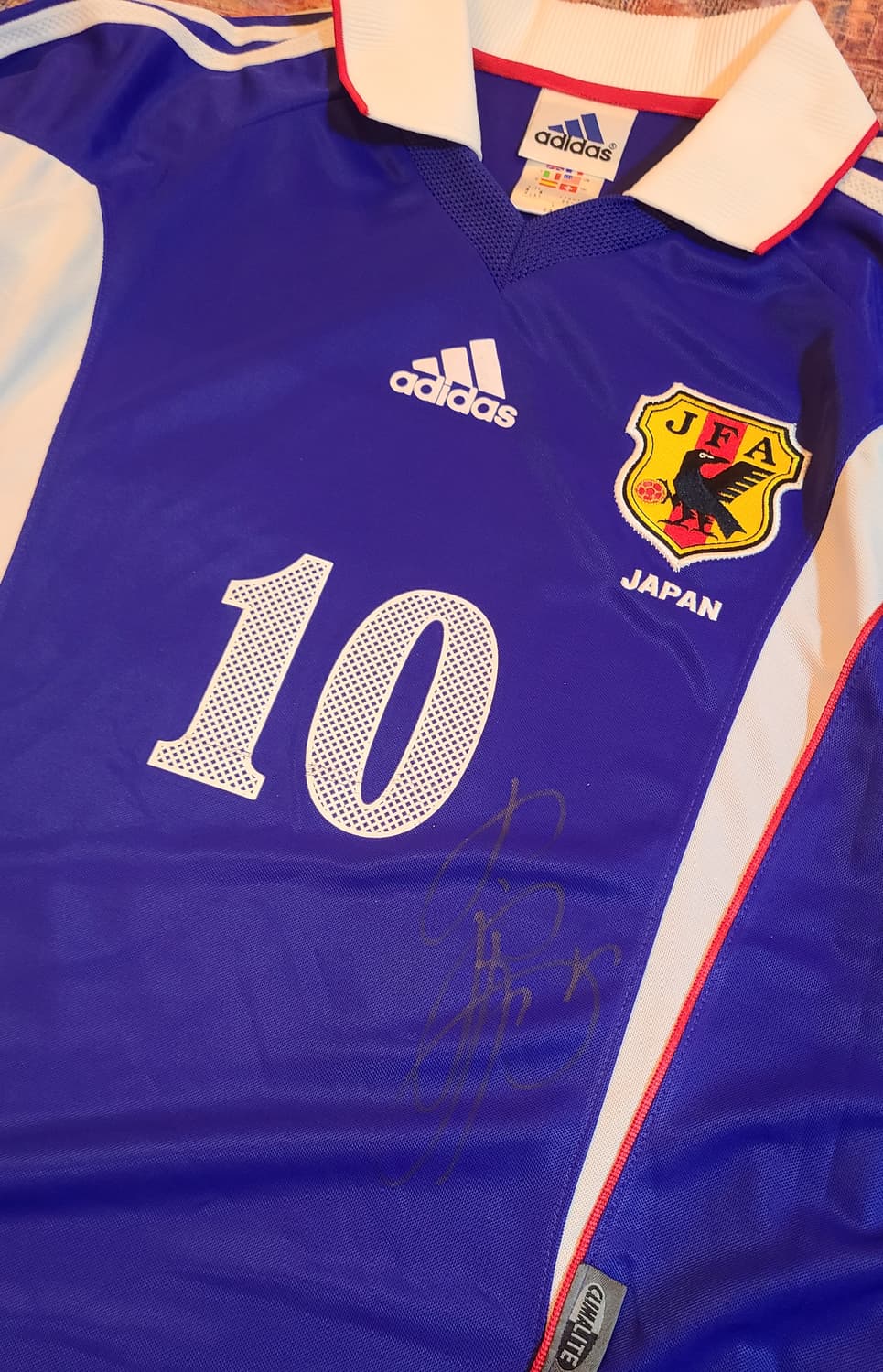 일본 축구 국대 나나미 싸인 유니폼 상품이미지3