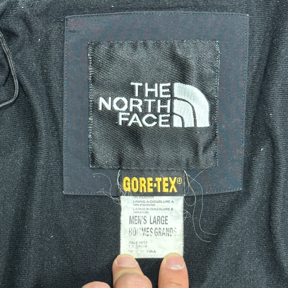 노스페이스 90s 빈티지 고어텍스 바람막이 L 상품이미지9