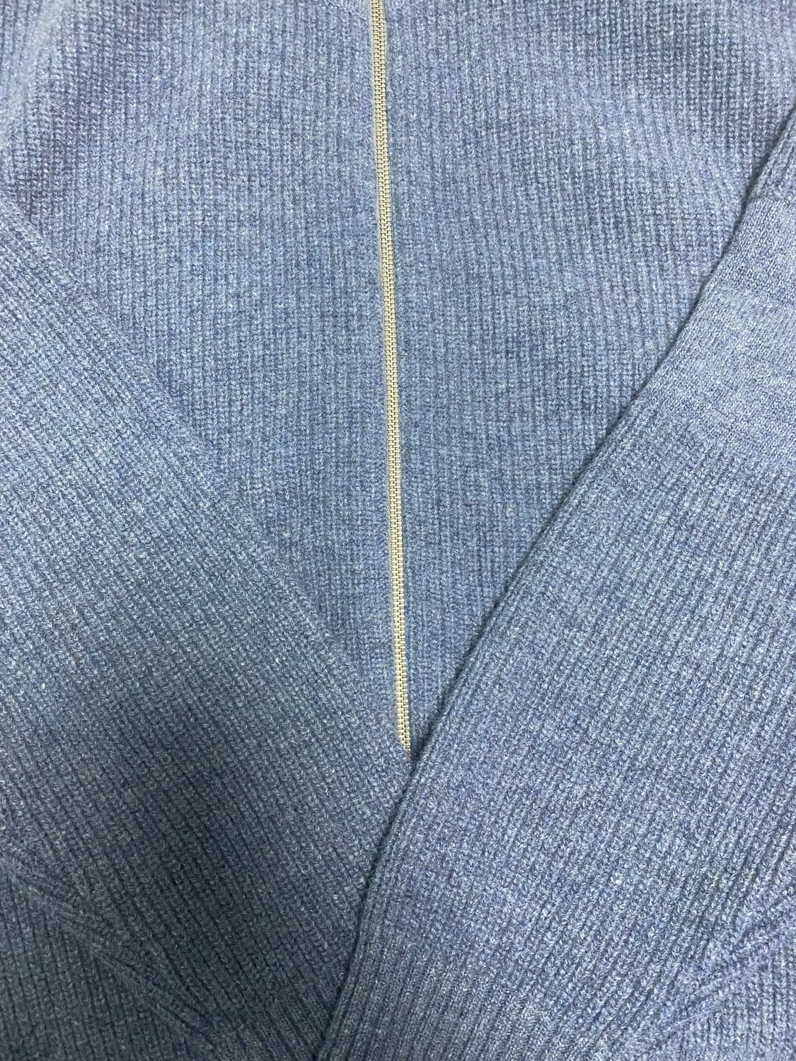 [M] 홀리선 마샬 풀집업 니트 멀티블루 상품이미지3