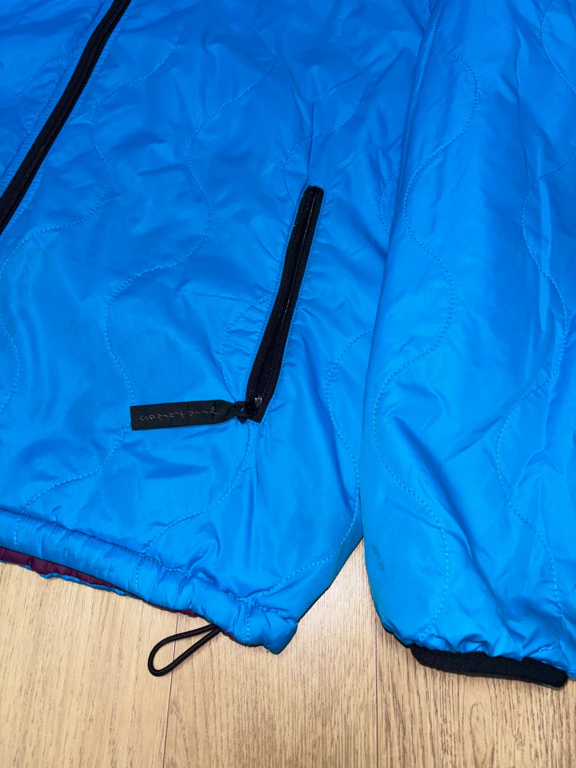 와일드띵스 X 빔스 별주 누빔 양면 파카 22FW 상품이미지4