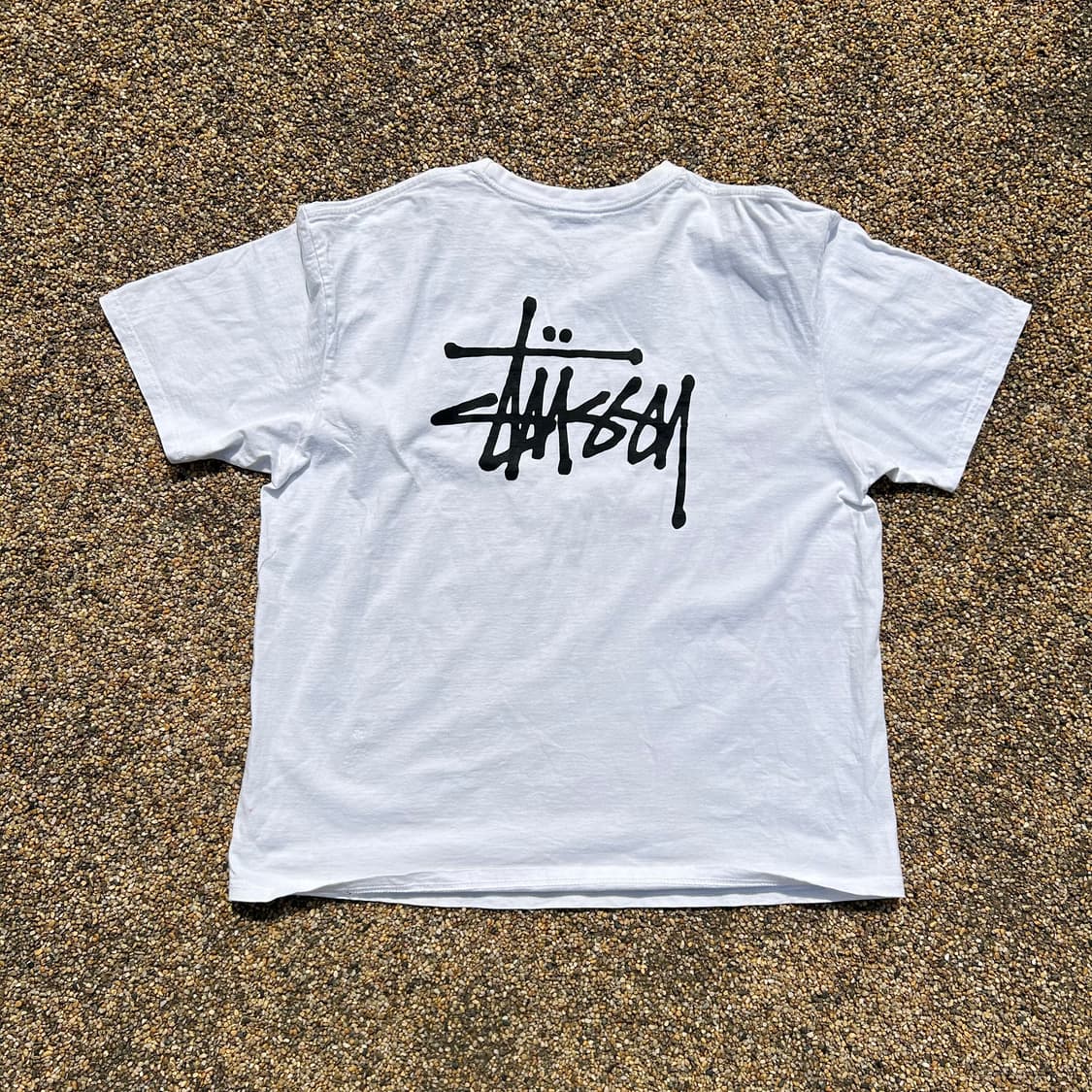 스투시(Stussy)화이트 반팔티 상품이미지6