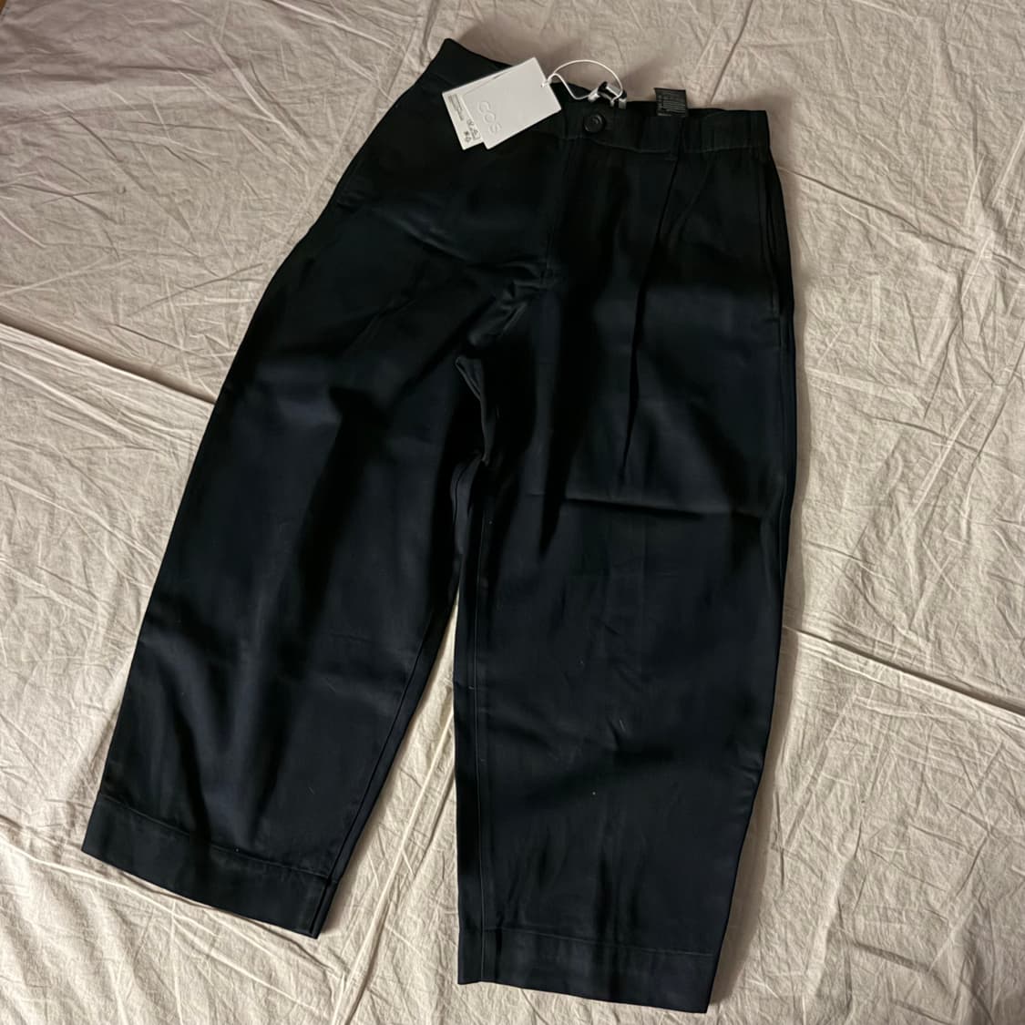 COS 코스 와이드 팬츠 다크네이비 상품이미지1