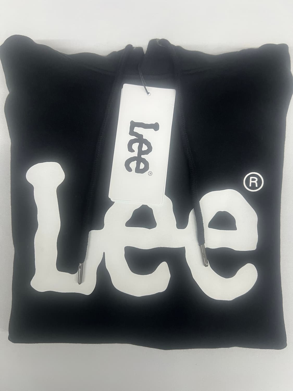 Lee 트위치 로고 후드티 블랙 L사이즈 상품이미지1