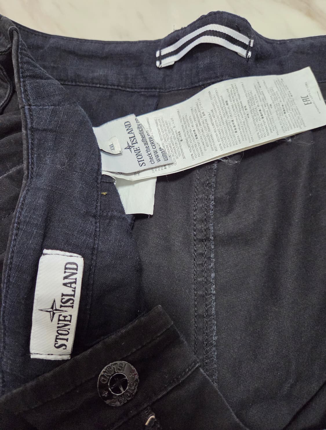 스톤아일랜드 와펜 카고 팬츠 상품이미지8