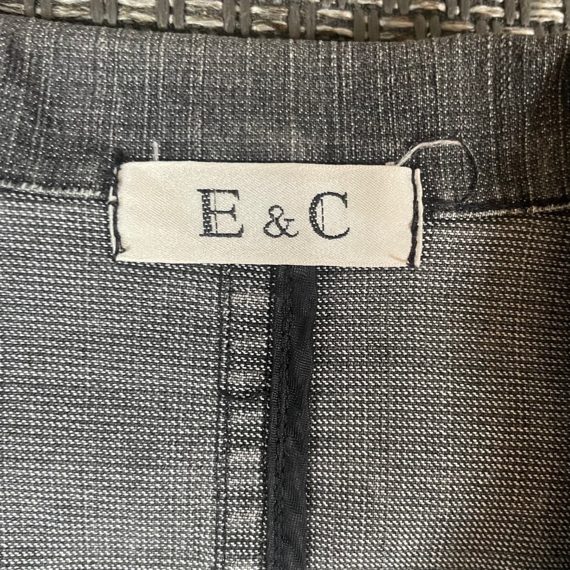 E&C 흑청 Y2K 데님 자켓 상품이미지4