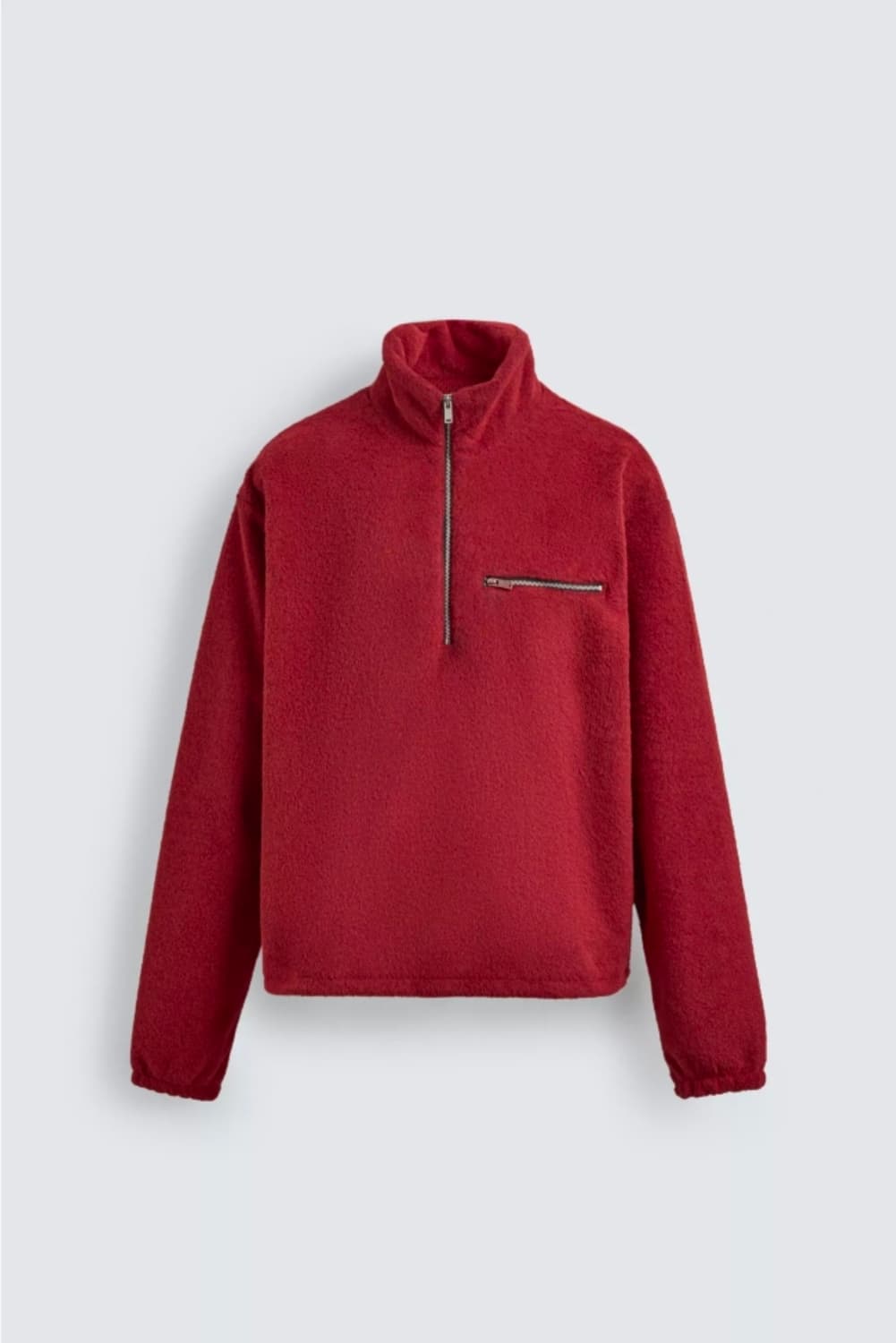 [MI자라 플리스 지퍼 스웨트셔츠 상품이미지6