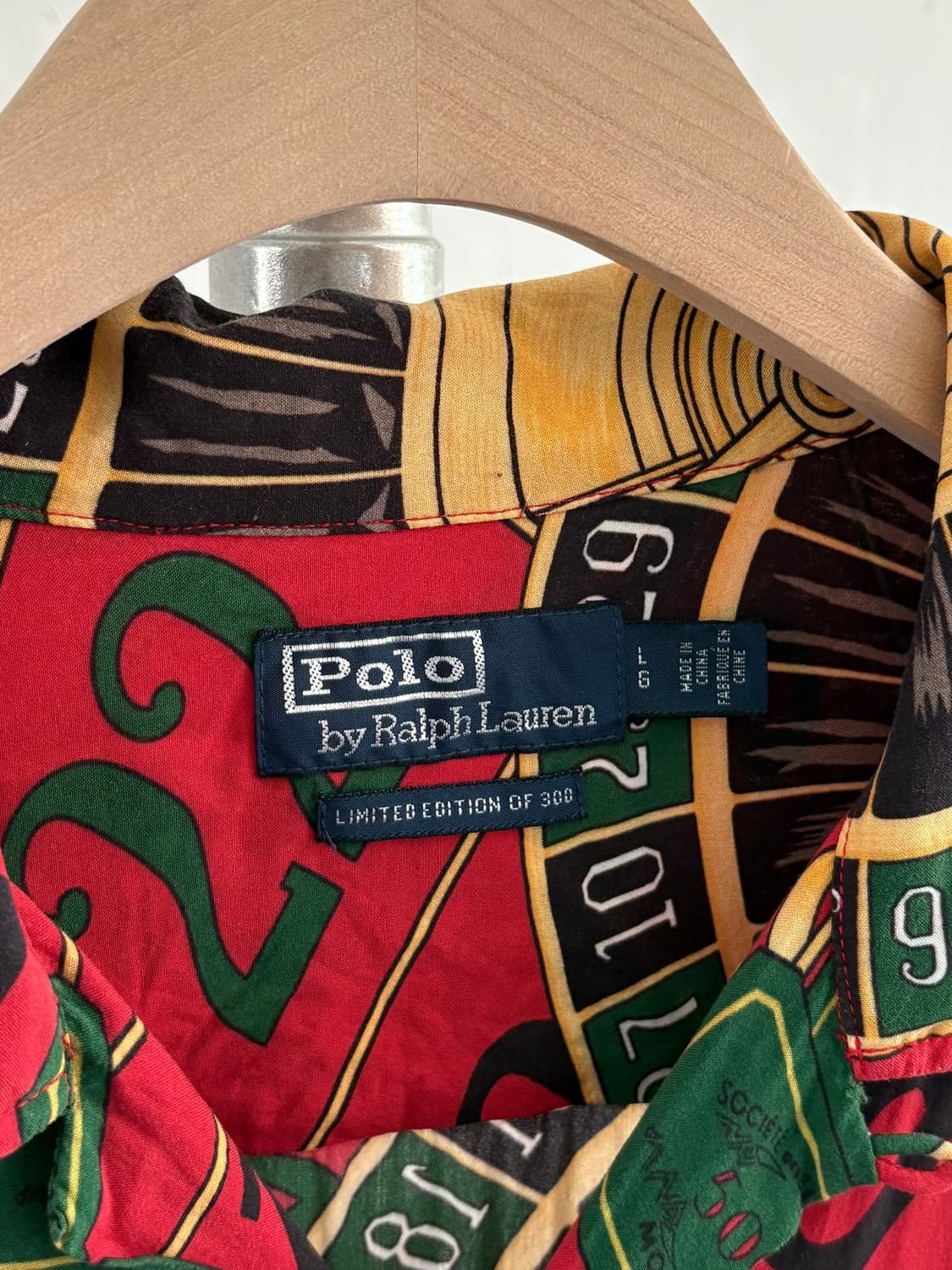 Polo 폴로랄프로렌 리미티드 에디션 300 카지노 반팔 셔츠 상품이미지3