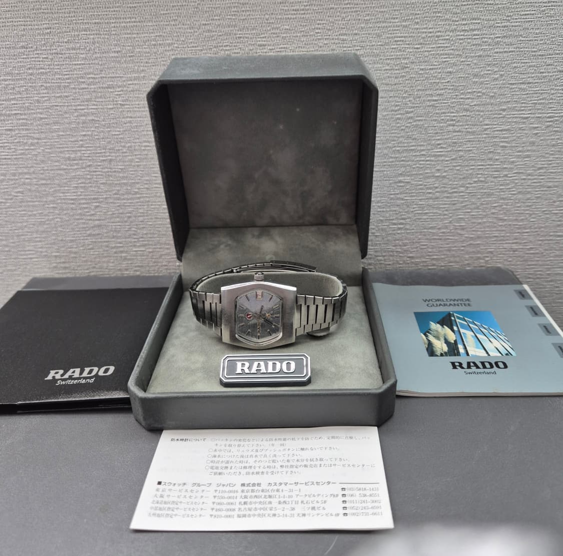 RADO Silver Sabre 빈티지 오토매틱 시계 상품이미지2