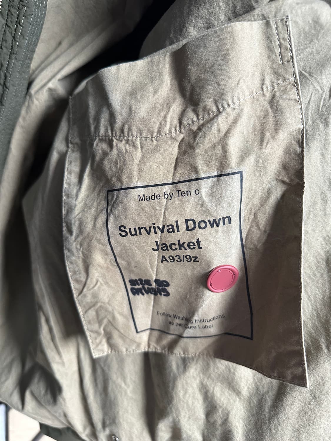 텐씨 서바이벌 다운 패딩 (50) 상품이미지3