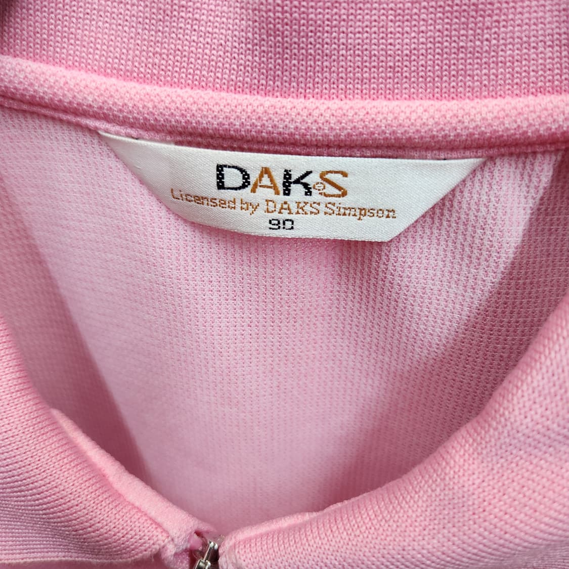 닥스 DAKS 반집업 반팔카라 S 상품이미지4
