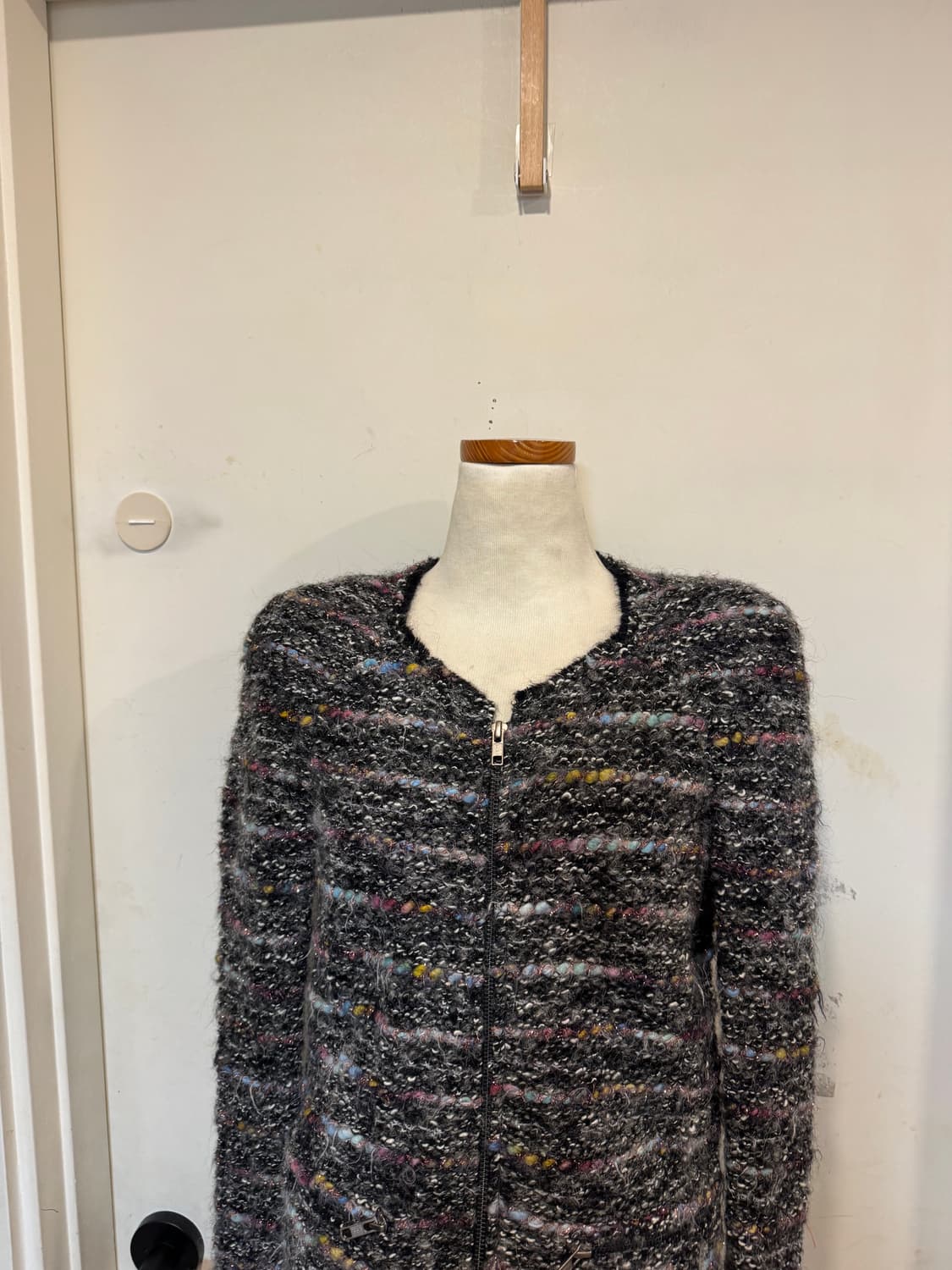 이자벨마랑 에뚜왈 부클 트위드 집업자켓 상품이미지5