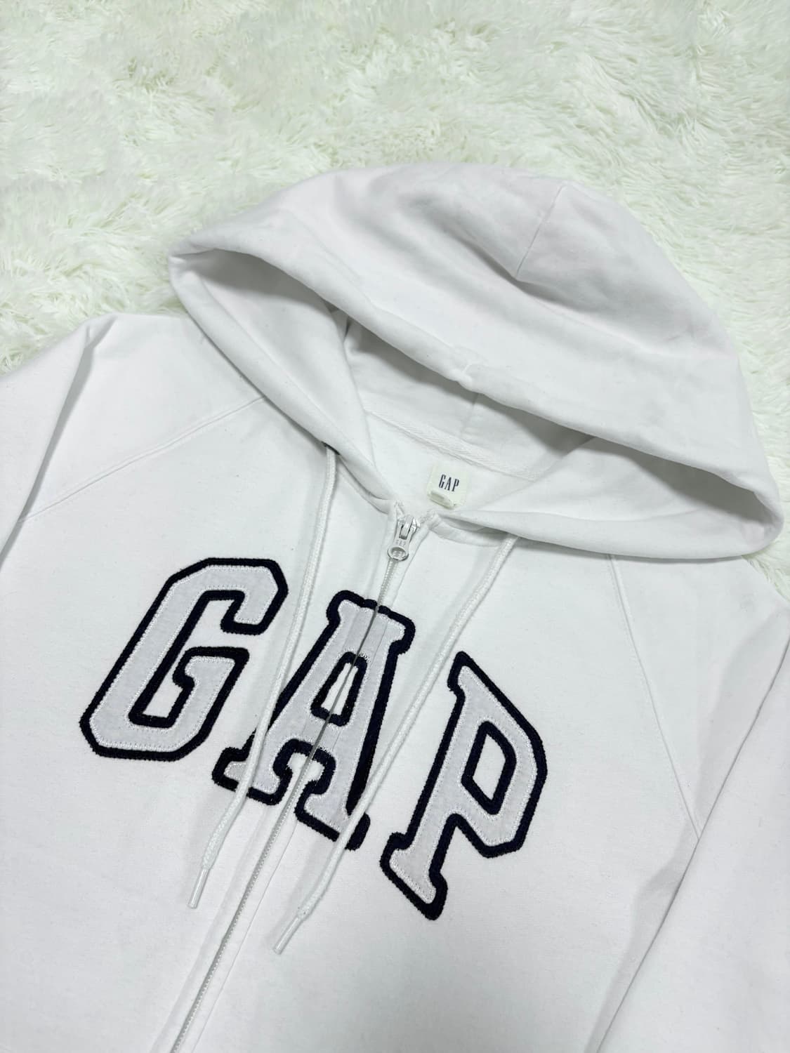 GAP 갭 화이트 후드집업  상품이미지4