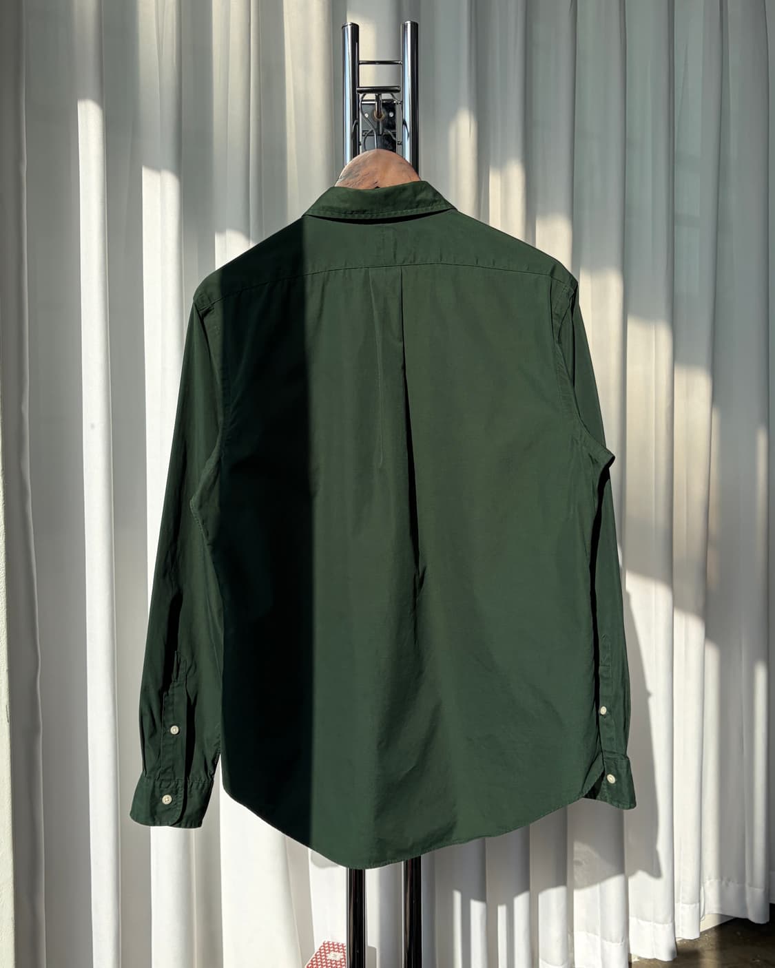 [M]폴로 랄프로렌 커스텀핏 그린 셔츠 상품이미지7