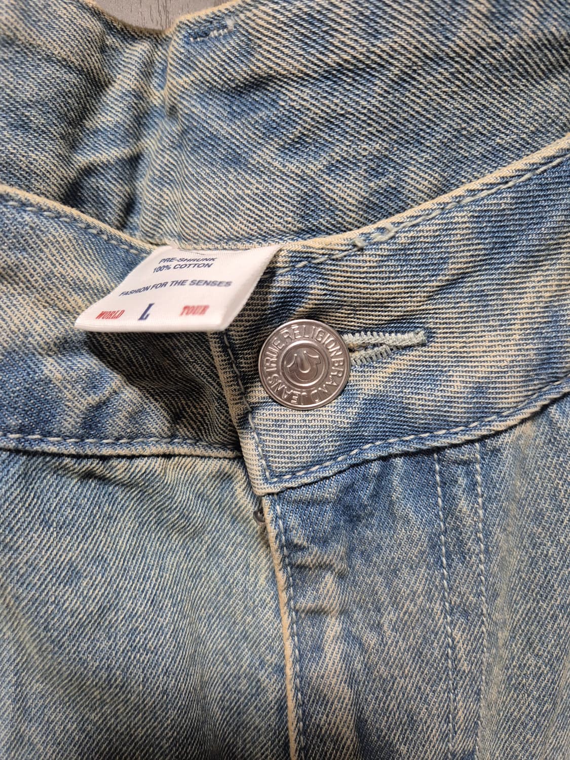 (타임세일)(새상품)트루릴리젼 카고 워싱진 데님 상품이미지5