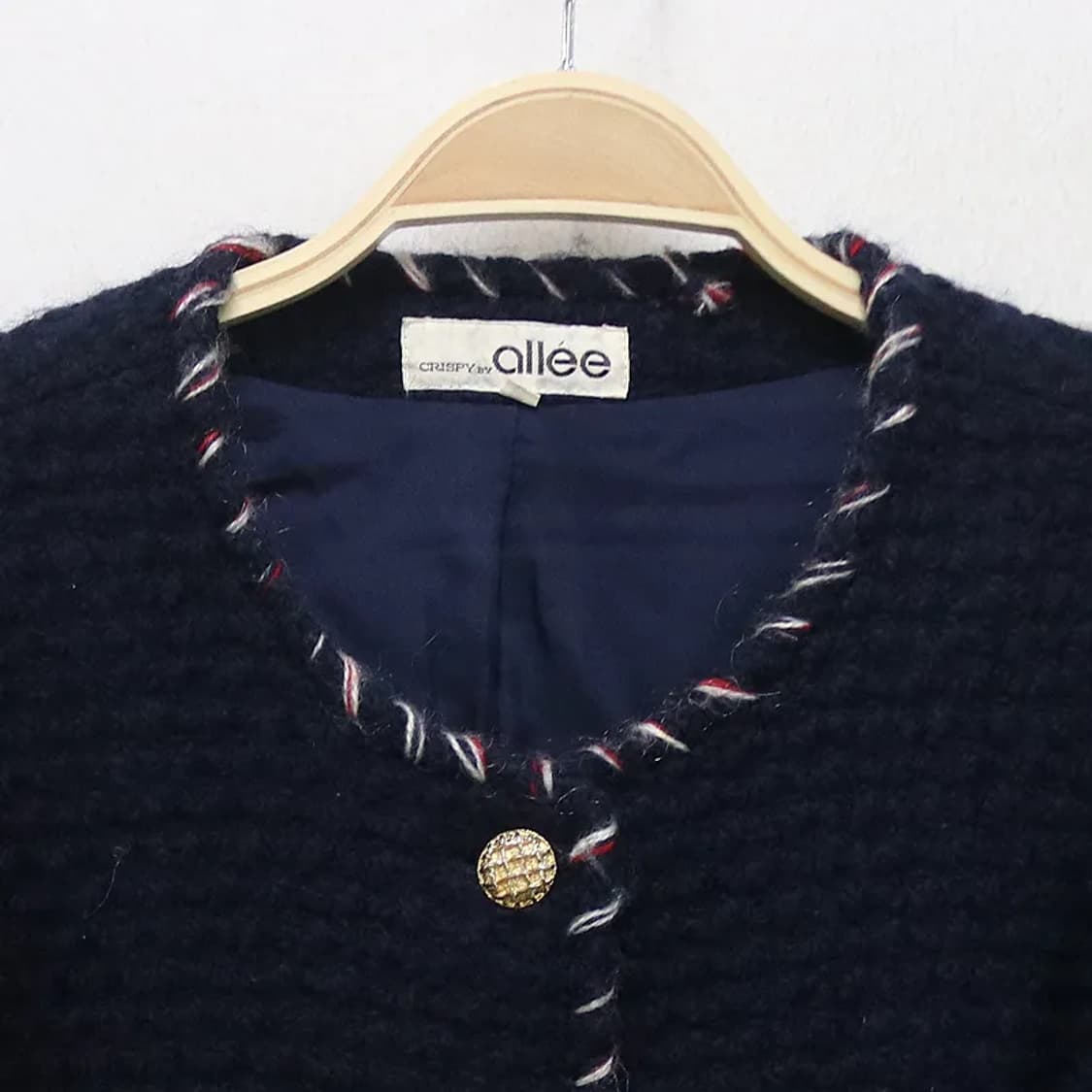 ALLEE 스티치포인트 울 혼방 트위드 자켓 64435 상품이미지5