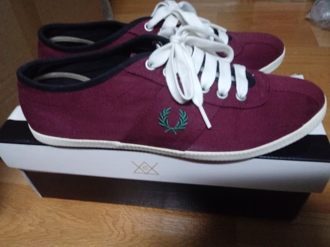 프레드페리 신발 (버건디) 상품이미지1