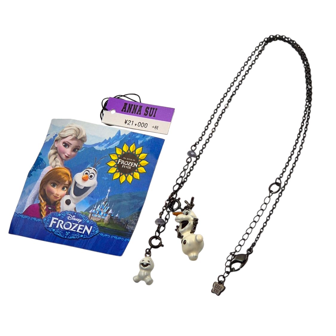 안나수이 x 디즈니 겨울왕국 올라프 목걸이 상품이미지3