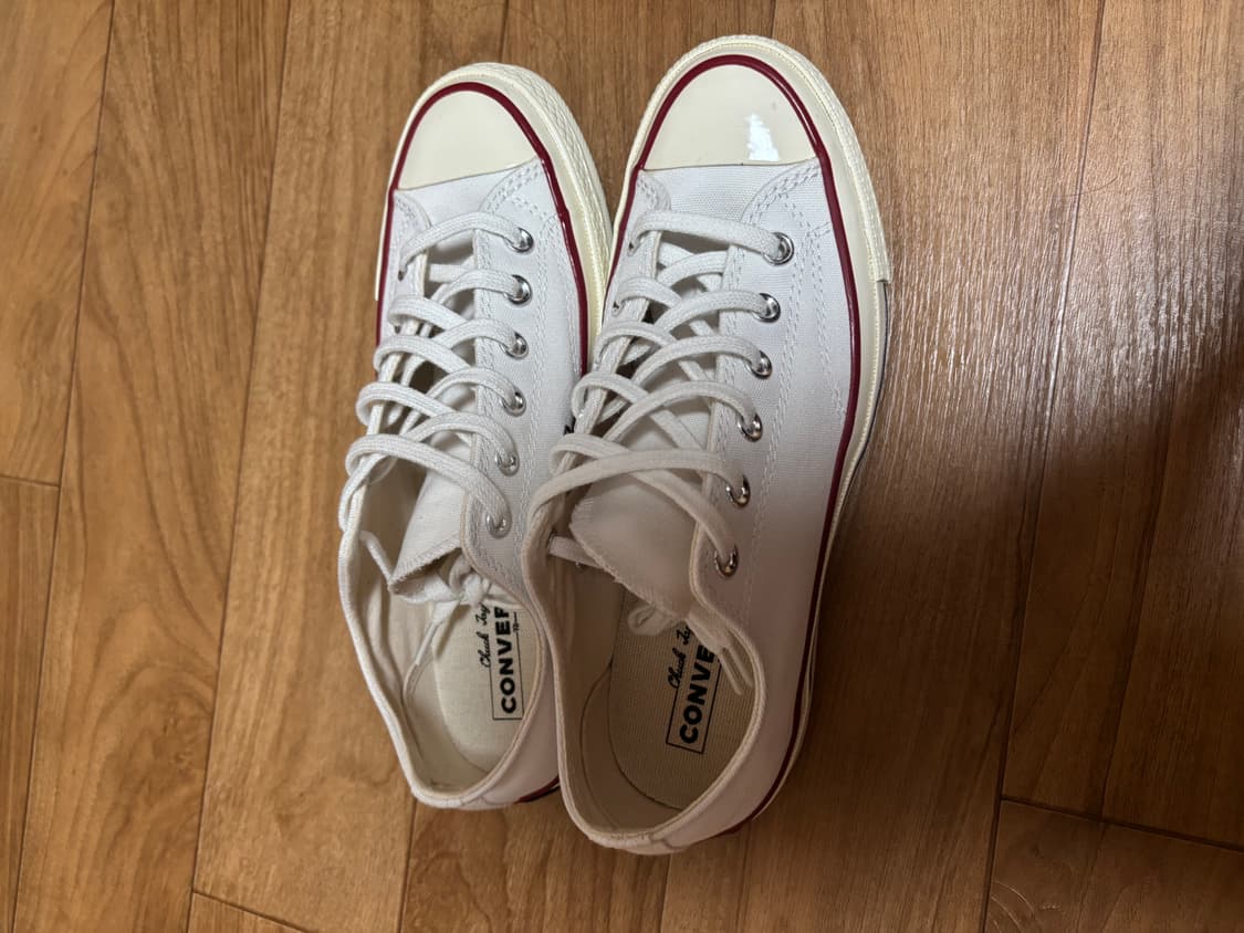 컨버스 [스탠다드] 척 70 클래식 화이트 162065C 상품이미지3