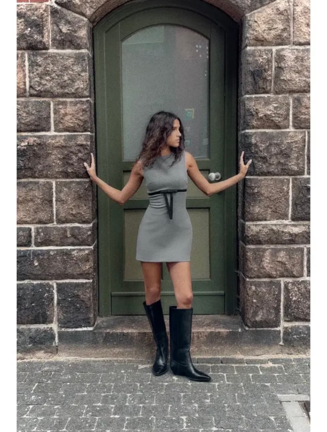 자라 새틴 미니 리본 원피스 상품이미지2