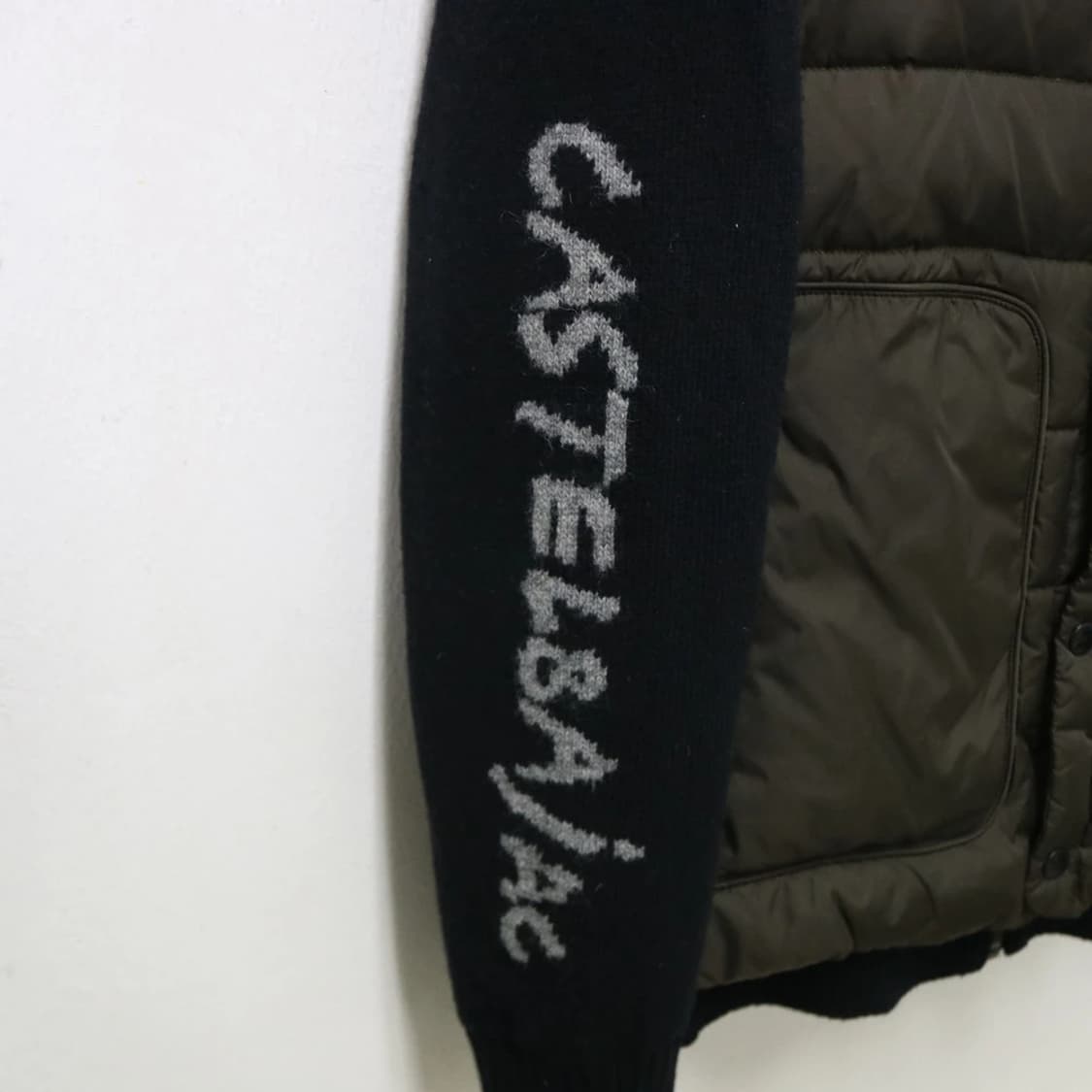 CASTEL BAJAC 울 혼방니트 경량다운 베스트 61124 상품이미지5